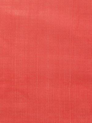 Red printed art silk saree with blouse 5