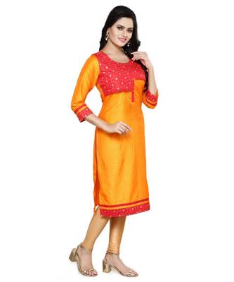 Attractive Up Down Latakn handcrafted kurti 3