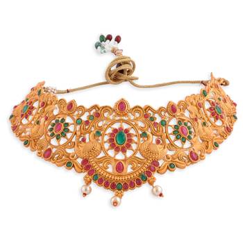 Temple Choker Necklace Sets 3
