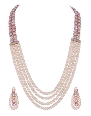 White pearl necklace-sets 1