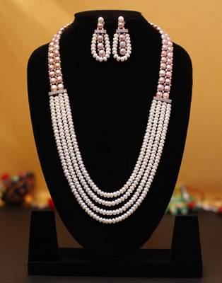 White pearl necklace-sets 3