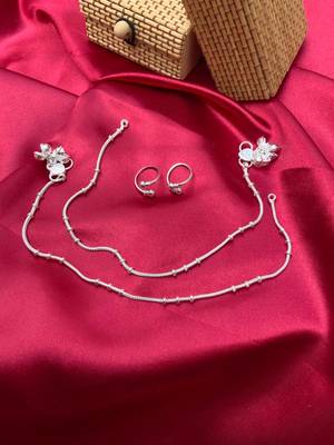 Silver anklets 1