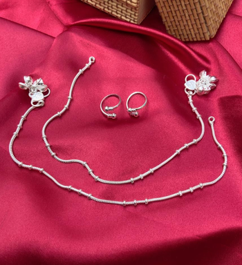 Silver anklets 2