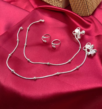 Silver anklets 2