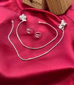 Silver anklets