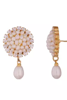 White pearl necklace-sets