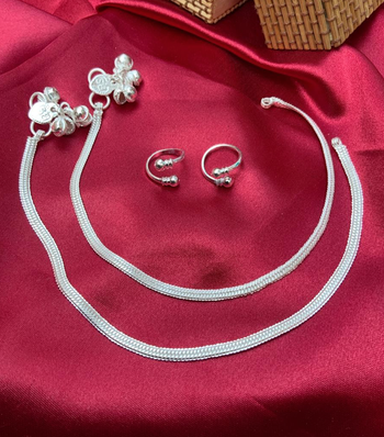 Silver anklets 2
