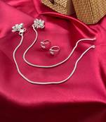 Silver anklets