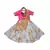 White Sequence Lehenga with Hot Pink choli and Dupatta