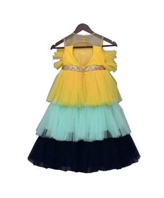 Multicolor Solid Silk Gown 4