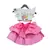 Off White Unicorn Top with Pink Skirt