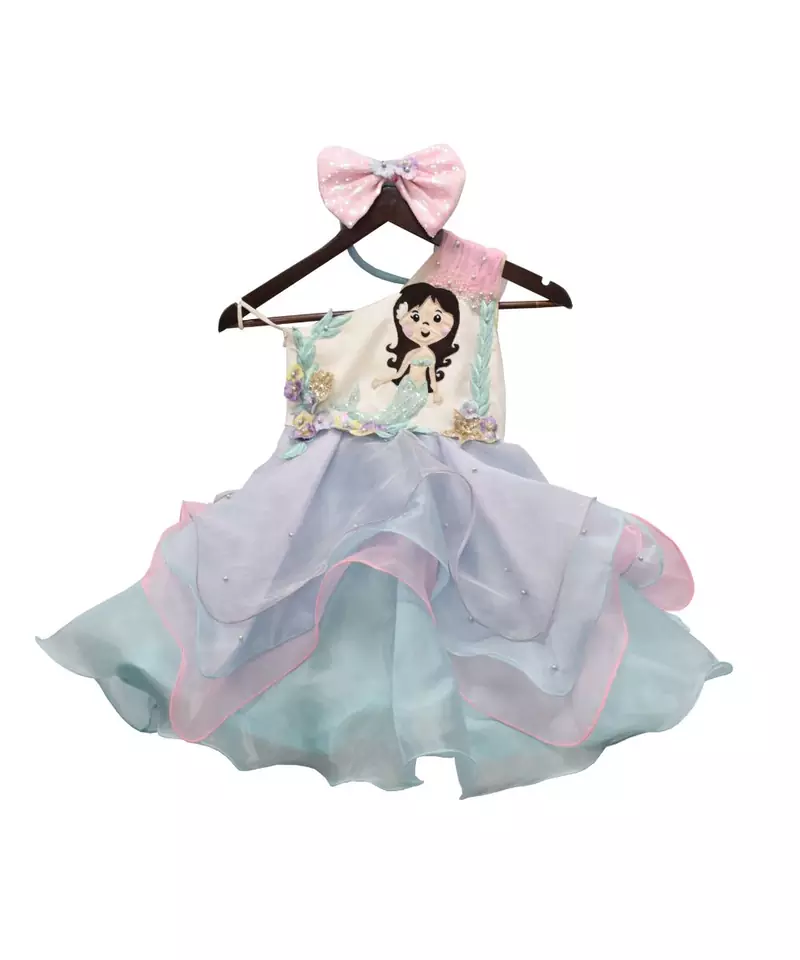 Blue Mermaid Frock