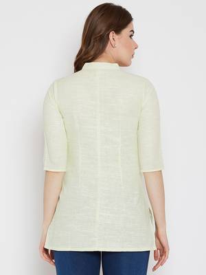 Lemon printed cotton tunics 2