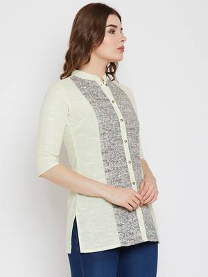 Lemon printed cotton tunics 3