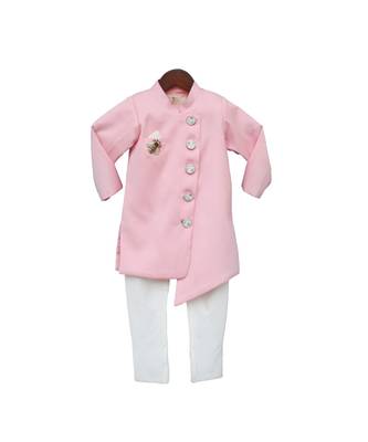 Pink Plain Cotton Co Ord Set 2