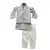 Grey Jacket with Kurta and Pant