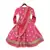 Hot Pink Mirror Boti Anarkali