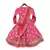 Hot Pink Mirror Boti Anarkali