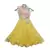 Sequence Choli with Yellow Printed Lehenga