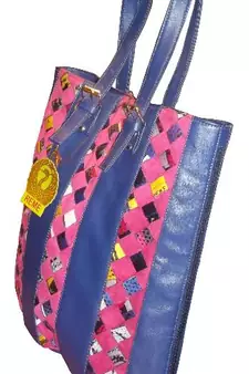 Eyelet Tote Bag