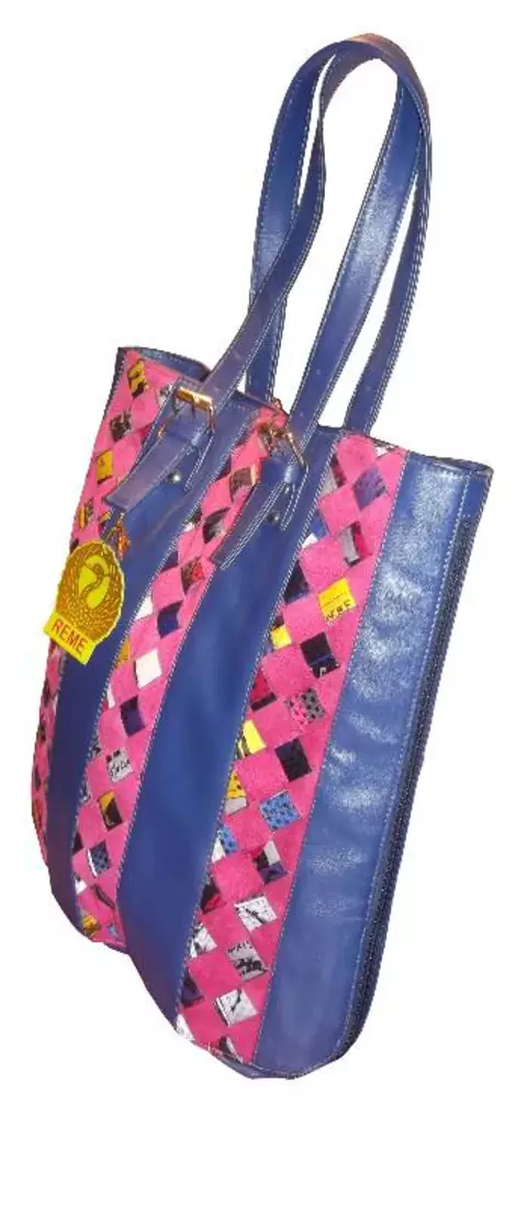 Eyelet Tote Bag