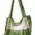 Luscious Green Colour Sequined Jhola Bag