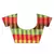 Multicolor woven blended cotton saree with blouse