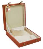 atorakushon PU Leather Makeup Box Vanity Cosmetic Earring Necklace Jewellery Storage Organizer for Woman (By Color)