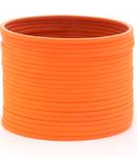 Orange bangles-and-bracelets