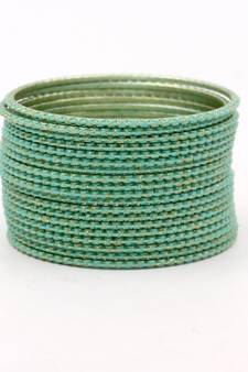 Green bangles-and-bracelets