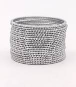 Silver bangles-and-bracelets