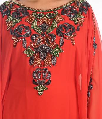 Modern Islamic Arabic Kaftan Dress For Weddin Gown Party Wear Dress 5