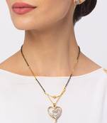 american diamonds Yellow Gold Necklaces and earings