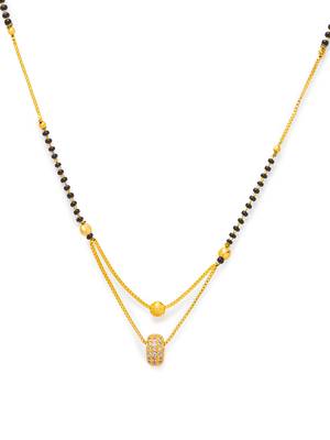 american diamonds Yellow Gold Necklaces 4