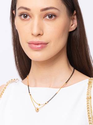 american diamonds Yellow Gold Necklaces 5