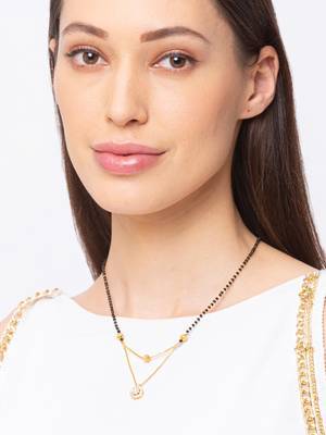 american diamonds Yellow Gold Necklaces 5