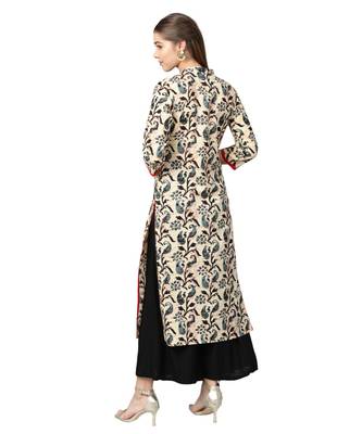 Multicolor Cotton Printed  Kurta 4