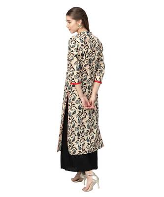 Multicolor Cotton Printed  Kurta 5