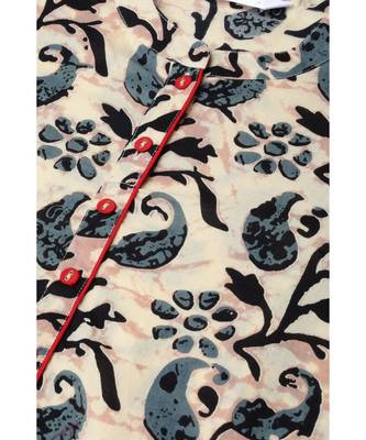 Multicolor Cotton Printed  Kurta 6