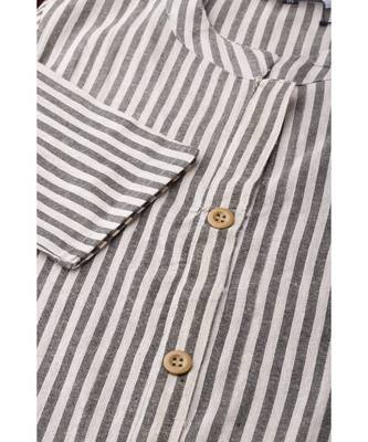 Grey Cotton PLAIN  Kurta 5