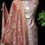 Mouse Color Zari Woven Soft Silk Unstitched Suit