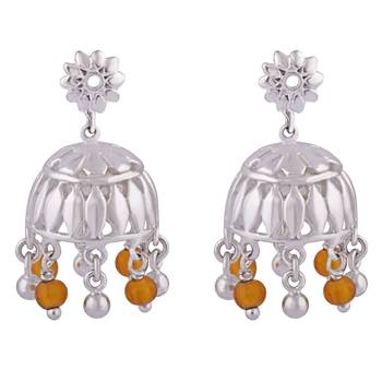 MultiColor Dome Jhumka Earrings-ER075 1
