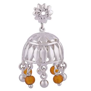 MultiColor Dome Jhumka Earrings-ER075 2