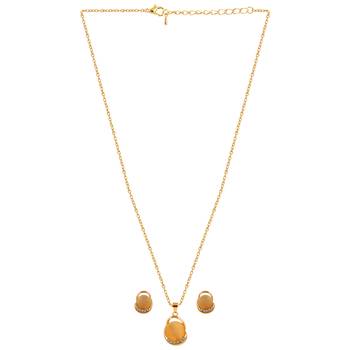 Exclusive Delicate Party Wear Pendant Set For Women Girl 5