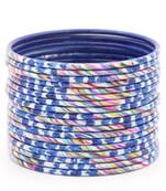 Blue bangles-and-bracelets