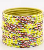 Yellow bangles-and-bracelets