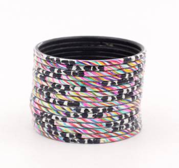 Multicolor bangles-and-bracelets 1