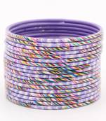 Purple bangles-and-bracelets