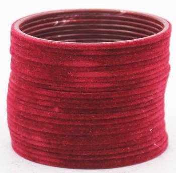 Maroon bangles-and-bracelets 1