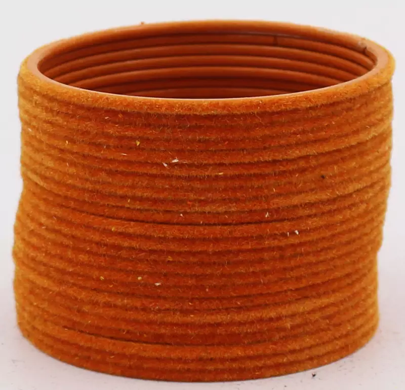 Orange bangles-and-bracelets